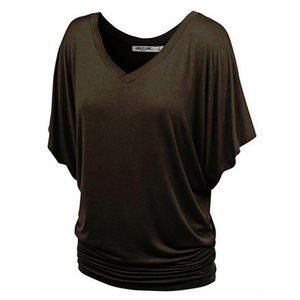 Lock and Love Short Sleeve Dolman Top